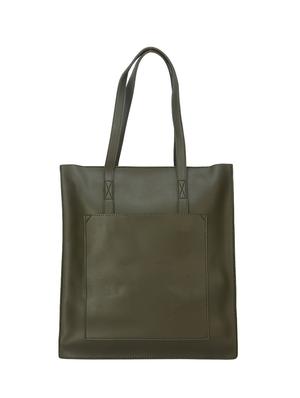 green leatherette regular handbag - 14777045 - Standard Image - 2