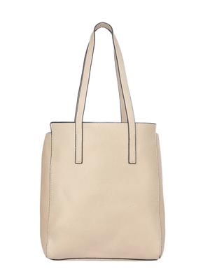 beige leatherette handbag - 14777163 - Standard Image - 2