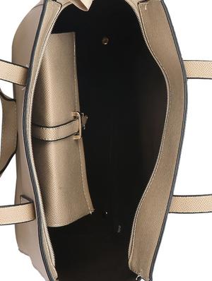beige leatherette handbag - 14777163 - Standard Image - 3