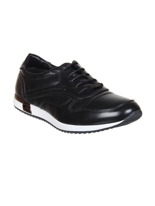 black leather lace up shoe - 14783894 - Standard Image - 1