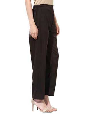 black solid chinos trouser - 14784497 - Standard Image - 2