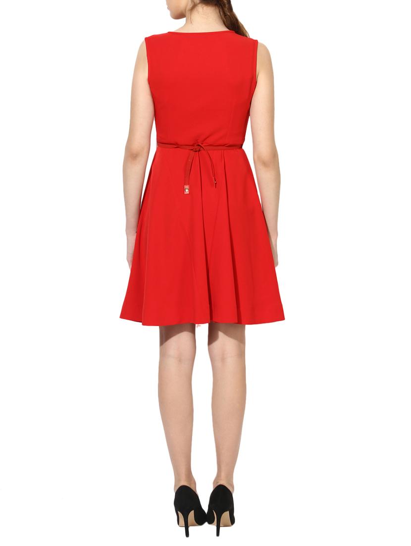 red belted dress - 14784520 - Zoom Image - 3