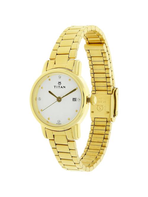 titan white dial watch for women - 2572ym01 - 14784868 - Standard Image - 1