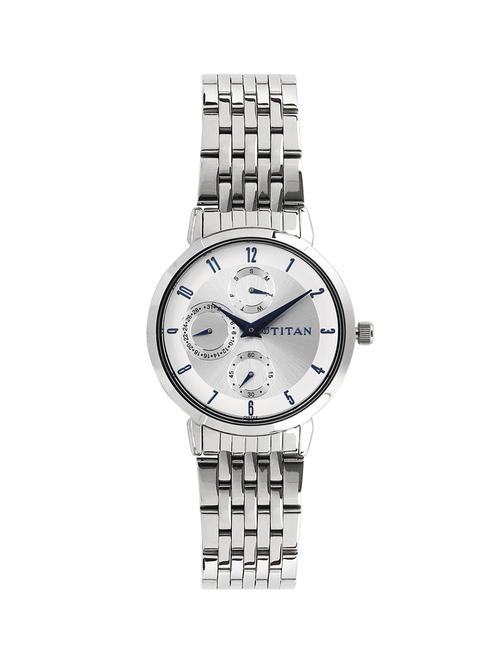 Titan Silver Dial Watch For Women - 2569SM03 - 14784917 - Standard Image - 1