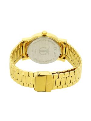titan gold dial watch for men - 1712ym03 - 14785099 - Standard Image - 2