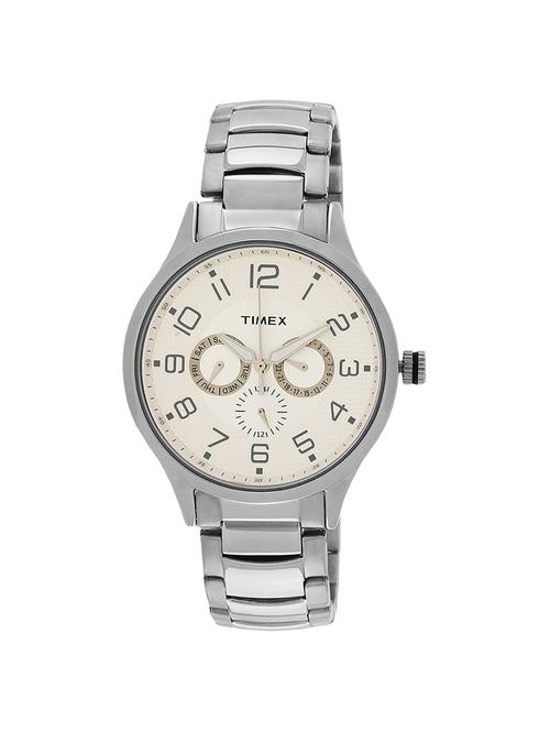 timex white dial watch for men - tw000t306 - 14785161 - Standard Image - 1