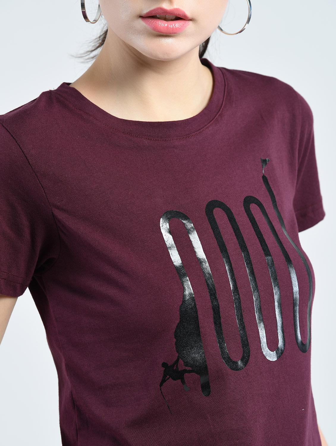 brown cotton jersey tee - 14785754 - Zoom Image - 4