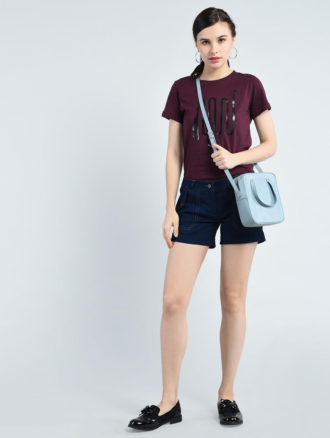 brown cotton jersey tee - 14785754 - Zoom Image - 5