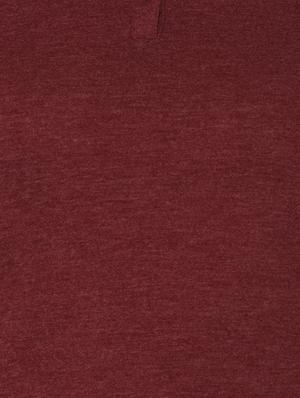 contrast elbow striped henley tee - 14789121 - Standard Image - 4