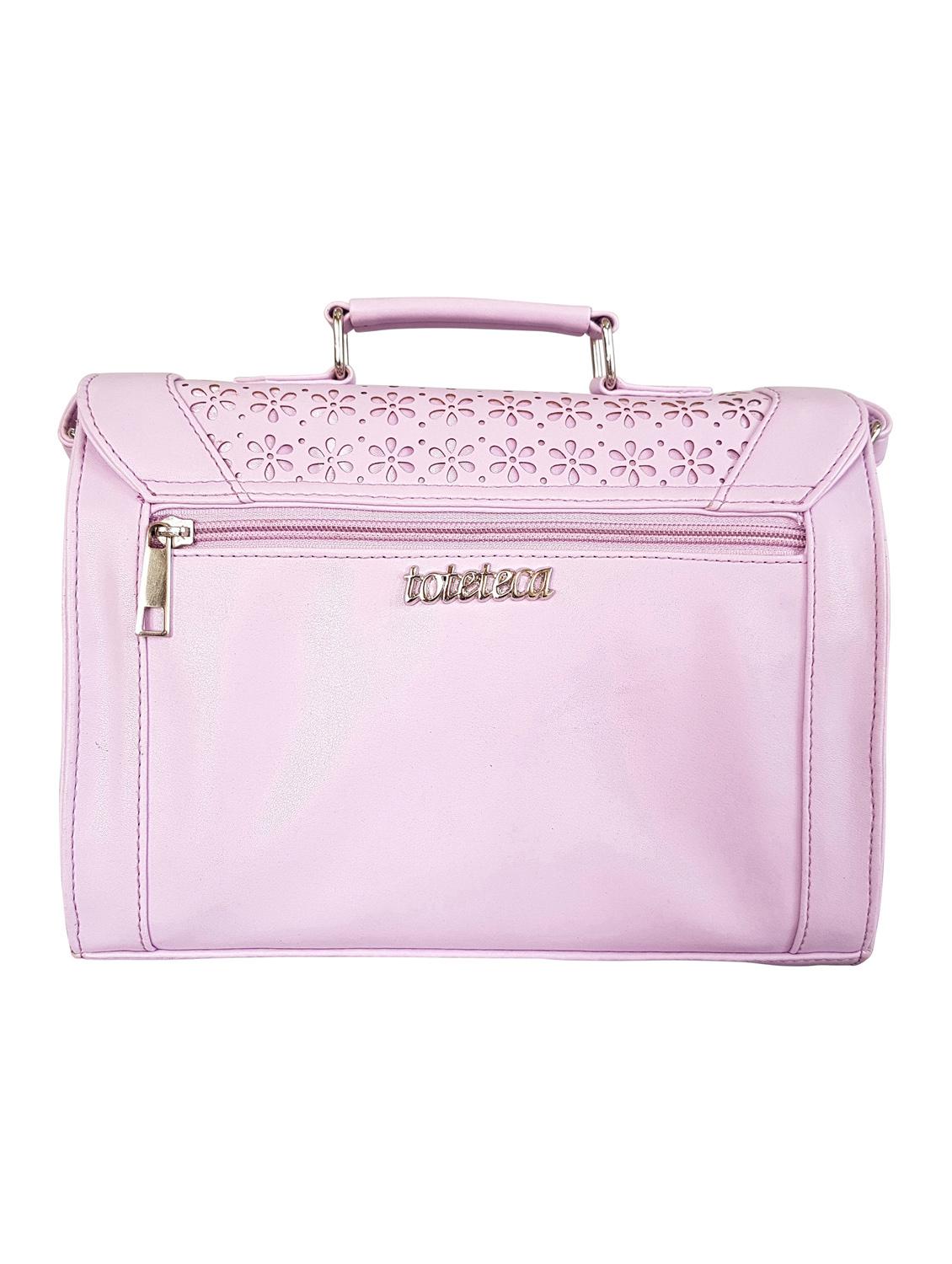 purple leatherette regular sling bag - 14790010 - Zoom Image - 2