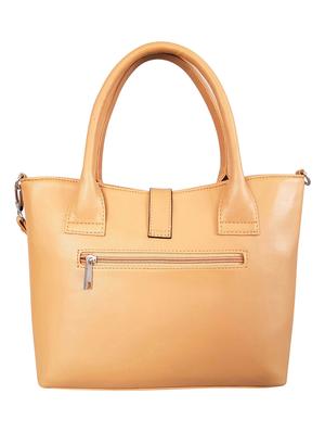 brown leatherette regular handbag - 14790058 - Standard Image - 2