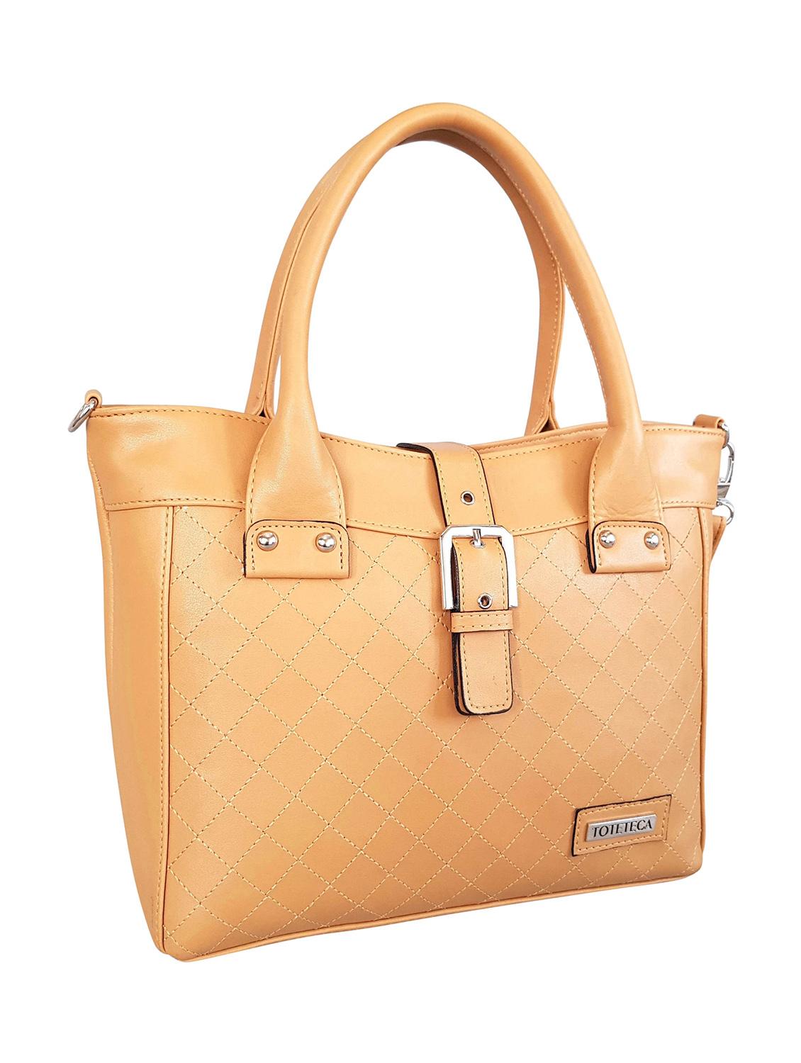 brown leatherette regular handbag - 14790058 - Zoom Image - 5