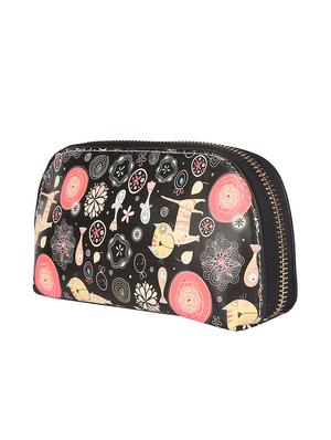 black leatherette regular clutch - 14790178 - Standard Image - 4