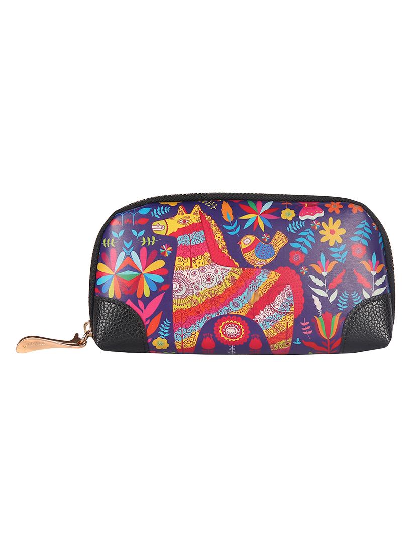 multi colored leatherette regular clutch - 14790186 - Zoom Image - 1