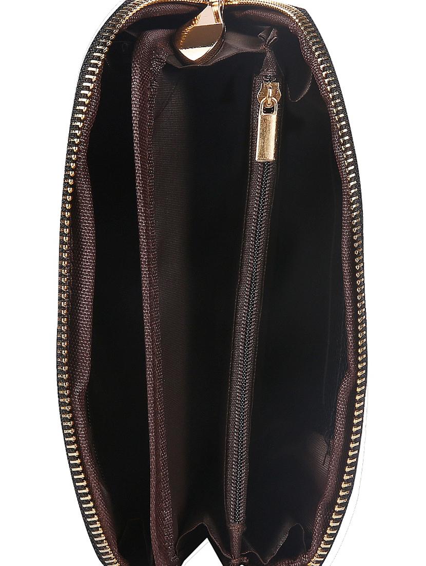 multi colored leatherette regular clutch - 14790186 - Zoom Image - 3
