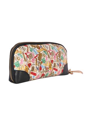 multi colored leatherette regular clutch - 14790192 - Standard Image - 4