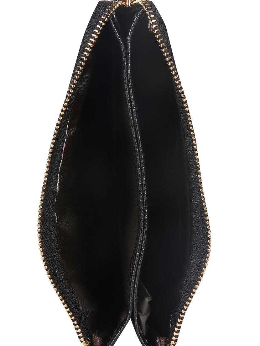 multi colored leatherette regular clutch - 14790201 - Zoom Image - 3