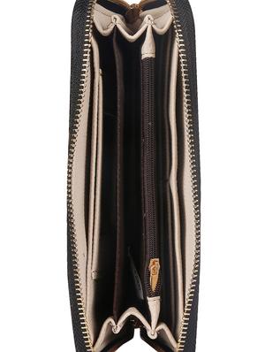green leatherette regular clutch - 14790202 - Standard Image - 3