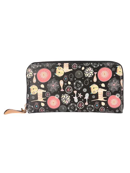 black leatherette regular clutch - 14790203 - Very Small Image - 1