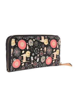 black leatherette regular clutch - 14790203 - Standard Image - 4