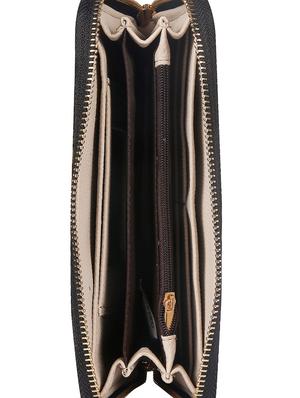 red leatherette regular clutch - 14790207 - Standard Image - 3