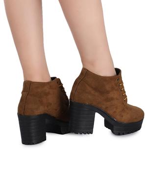 brown suede ankle boot - 14791344 - Standard Image - 3