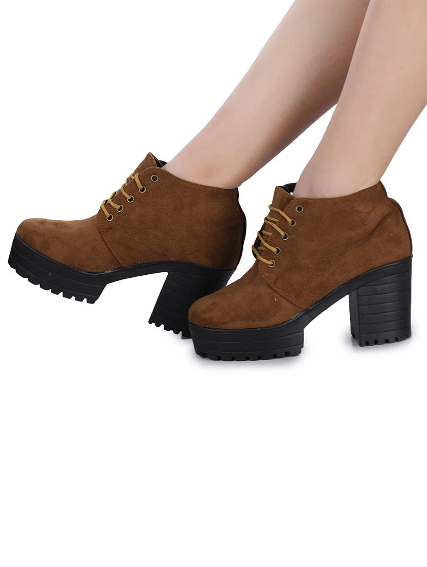 brown suede ankle boot - 14791344 - Zoom Image - 2