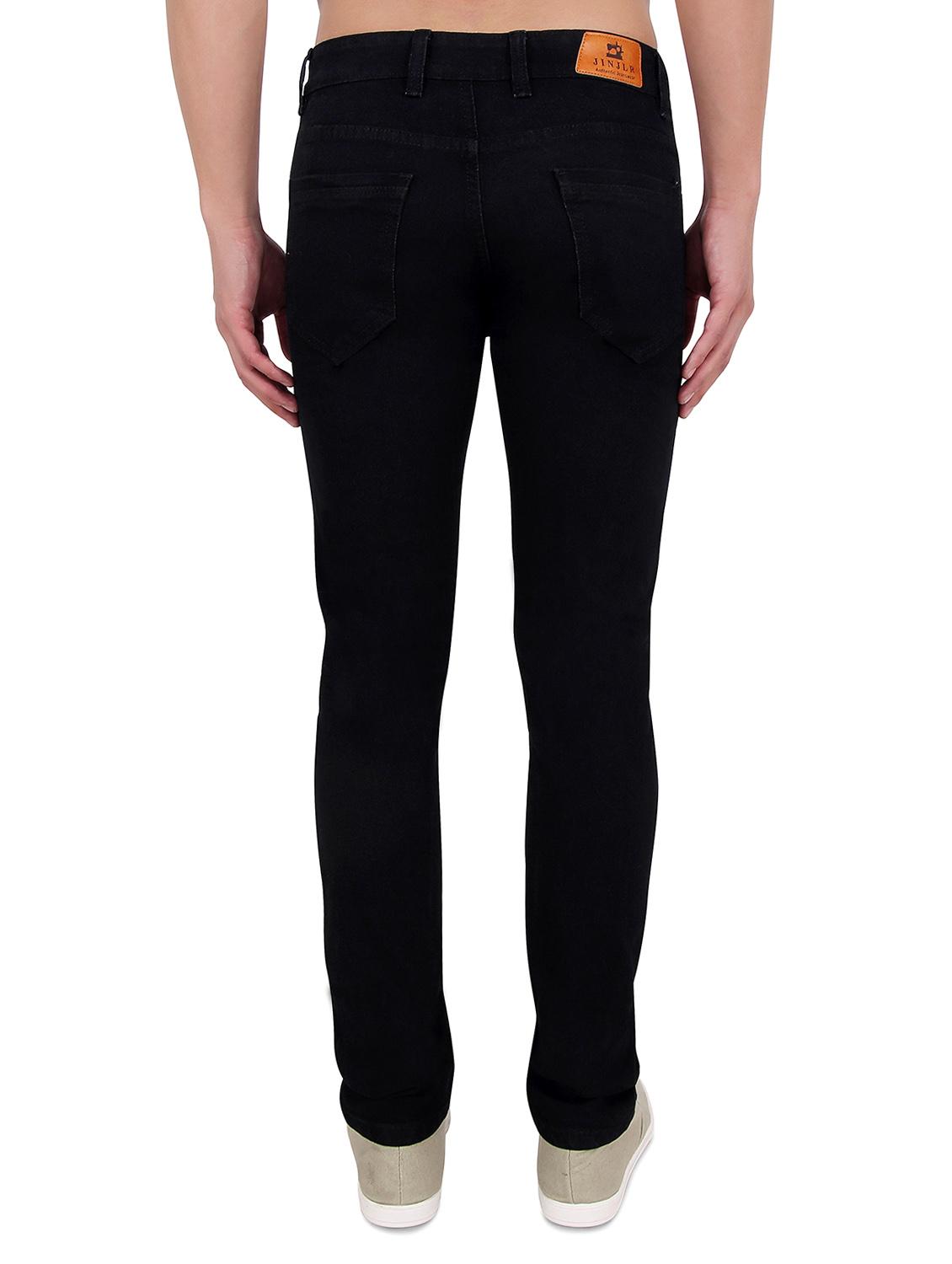 black denim plain jeans - 14793024 - Zoom Image - 3