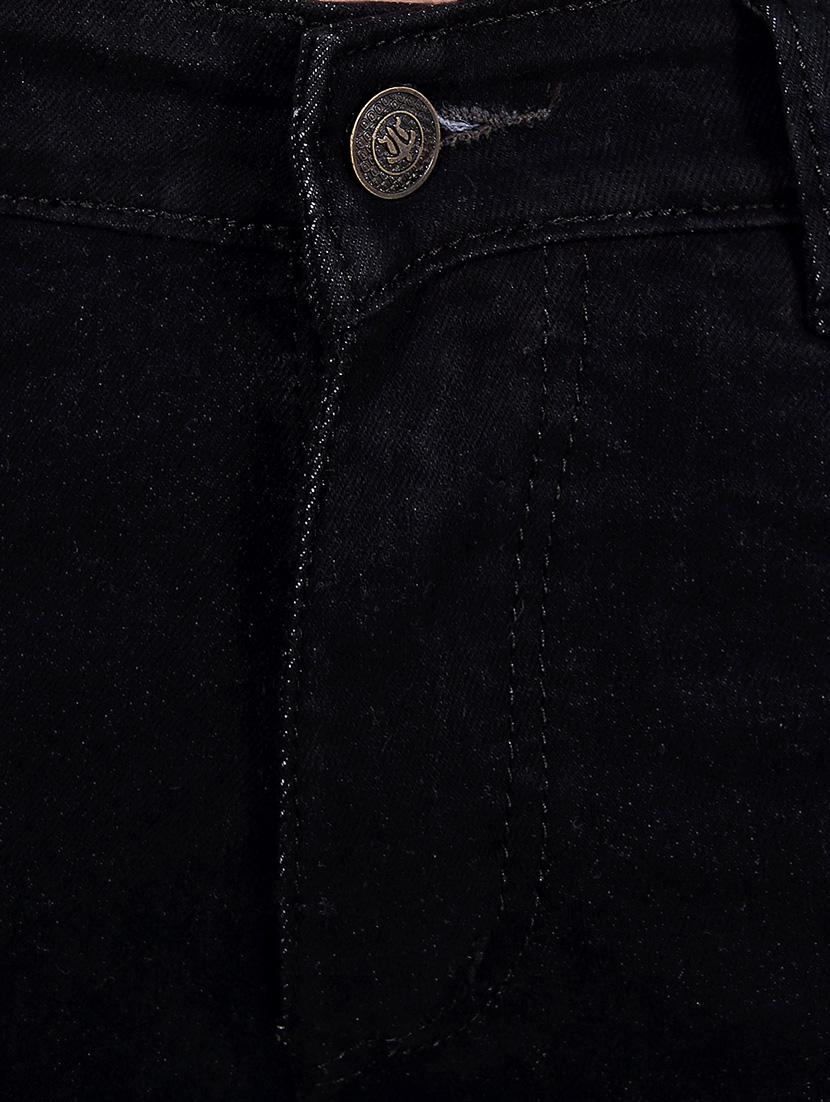 black denim plain jeans - 14793024 - Zoom Image - 4