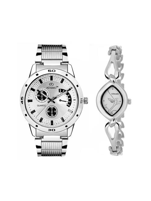 adamo couple combo wrist watch 109-327sm01 - 14794433 - Standard Image - 1
