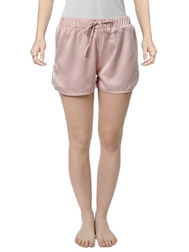 pink satin shorts - 14796119 - Very Small Image - 1