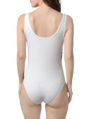 white solid monokini - 14796137 - Standard Image - 3