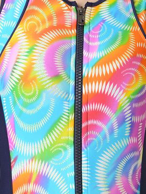 multicolored printed monokini - 14796142 - Standard Image - 4