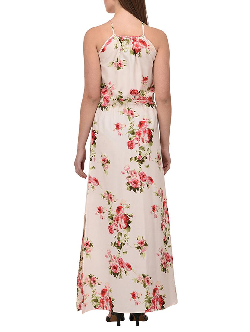 pink floral maxi dress - 14797611 - Zoom Image - 3