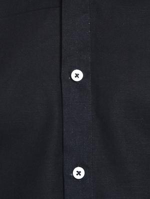 black cotton casual shirt - 14797732 - Standard Image - 4