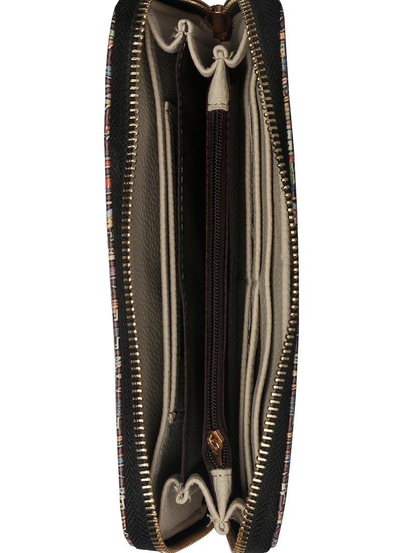 multi colored leatherette regular clutch - 14799862 - Zoom Image - 3