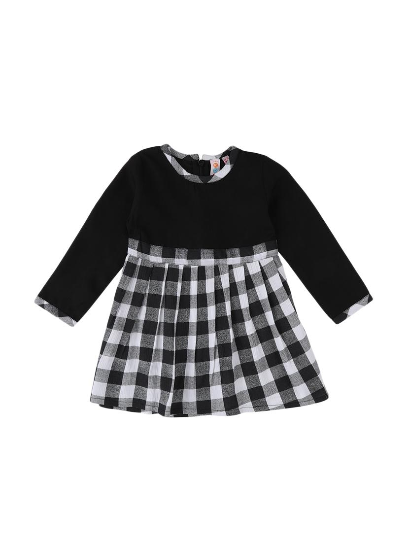 black viscose frock - 14801103 - Zoom Image - 1