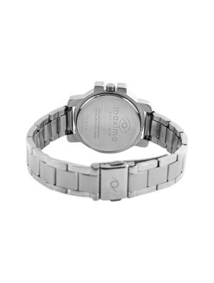 maxima white dial watch for women - 40151cmli - 14805469 - Standard Image - 2