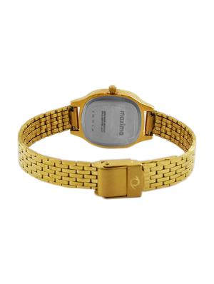 maxima gold dial watch for women - 49030cmly - 14805520 - Standard Image - 2