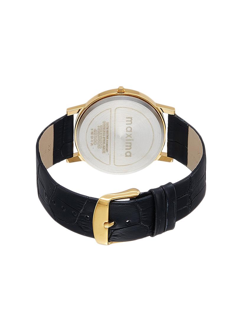 maxima black dial watch for men - 42100lmgy - 14805656 - Zoom Image - 2
