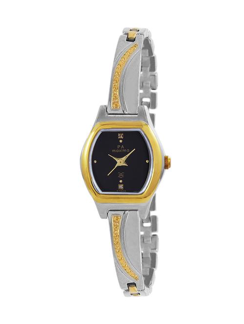 Maxima Black Dial Watch For Women - 47903BMLT - 14805729 - Standard Image - 1