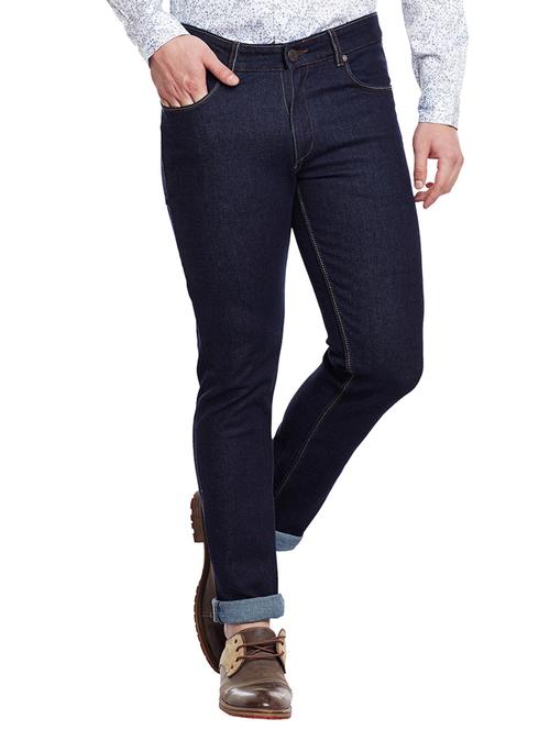 blue denim plain jeans - 14805834 - Very Small Image - 1