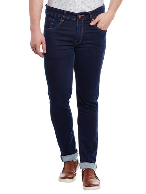 blue denim plain jeans - 14805854 - Very Small Image - 1