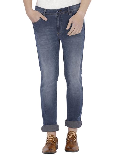 blue denim washed jeans - 14805871 - Standard Image - 1