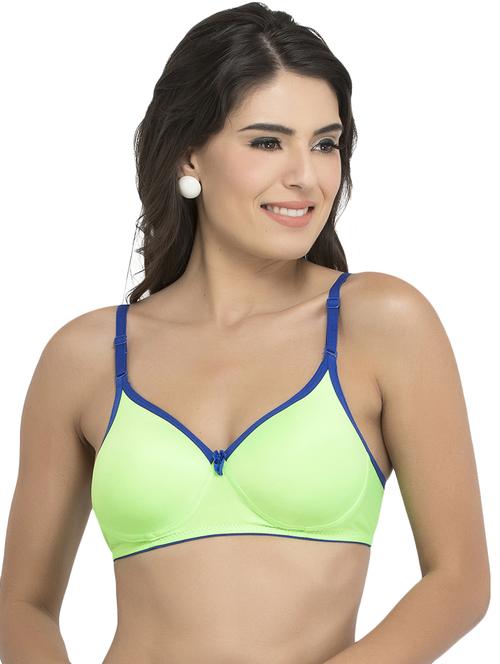 green solid bra - 14807643 - Standard Image - 1
