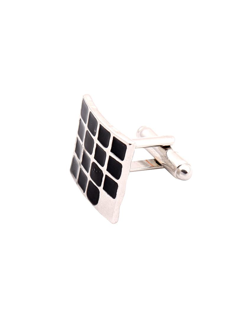 black metal cufflink - 14809368 - Zoom Image - 2