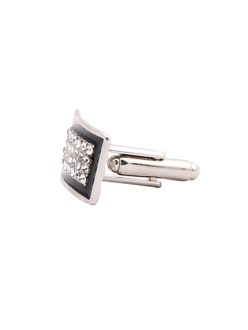 black metal cufflink - 14809373 - Zoom Image - 3