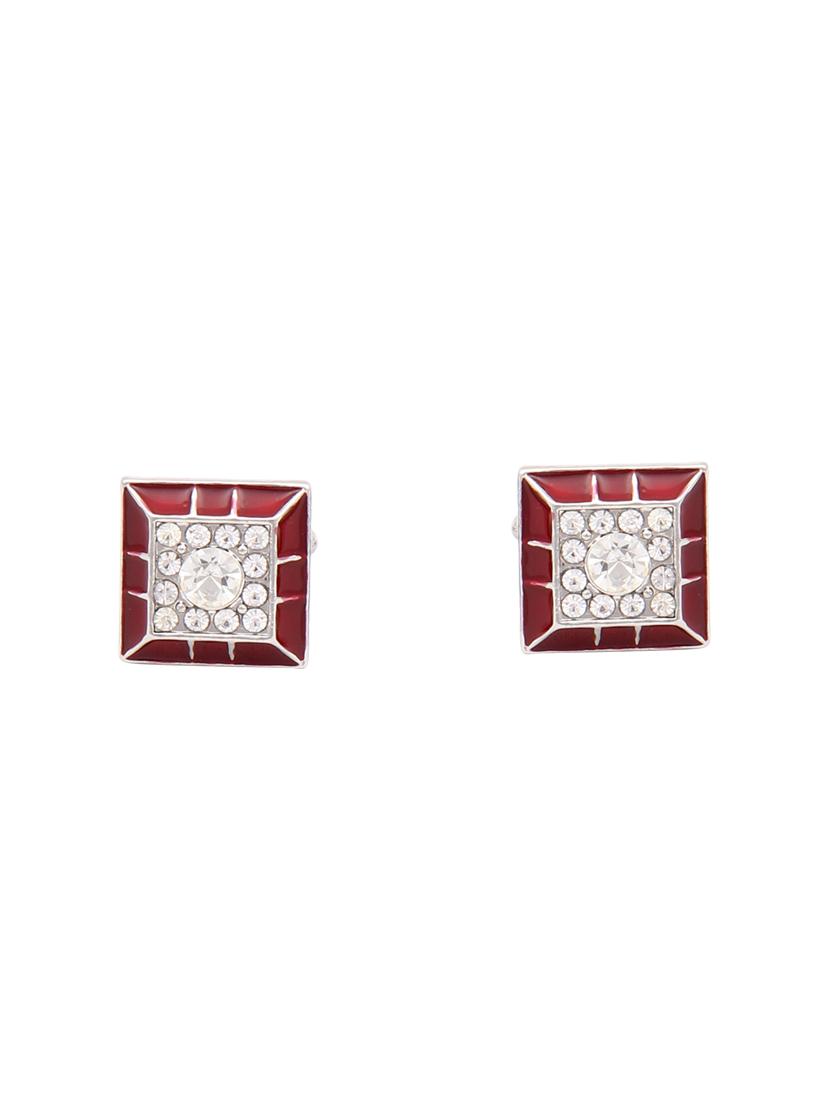 red metal cufflink - 14809407 - Zoom Image - 1