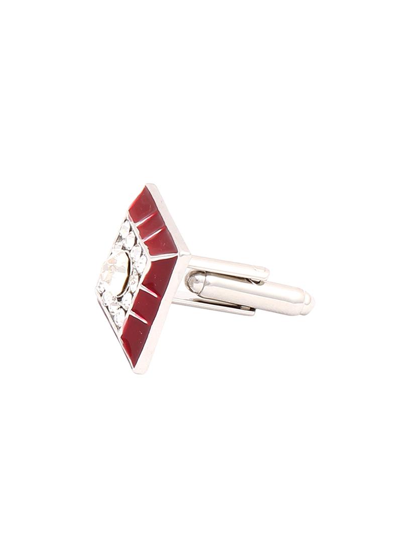 red metal cufflink - 14809407 - Zoom Image - 3