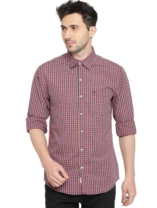 multi colored cotton casual shirt - 14811093 - Standard Image - 1
